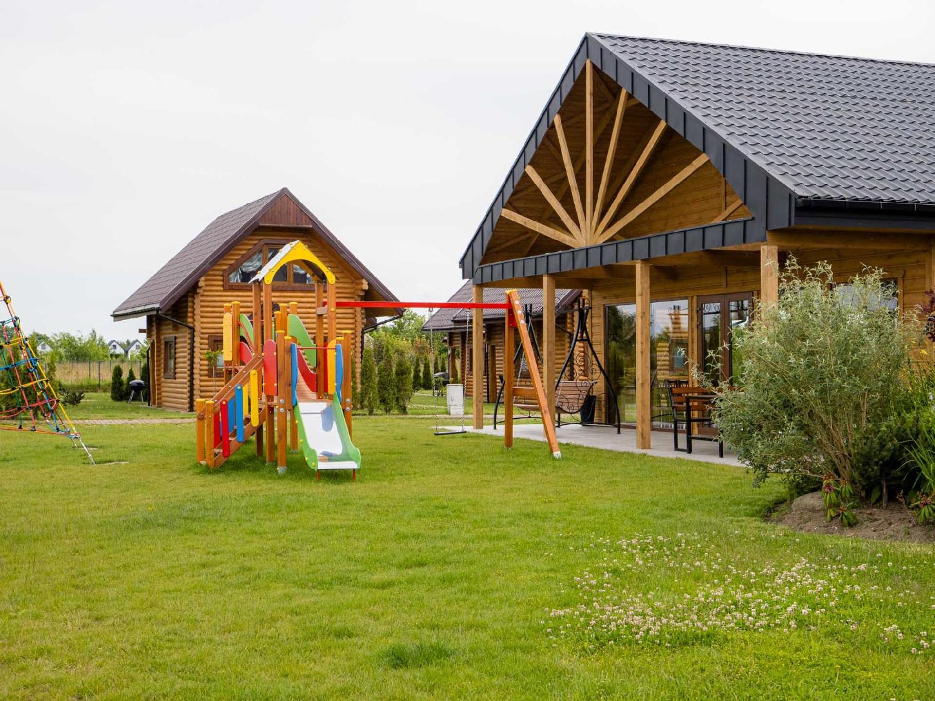 Villa Wakacyjna Osada Jezierzany Esterno foto